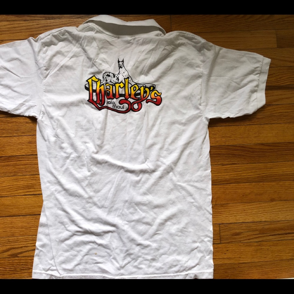 Vintage but like new Maui Paia Charley polo large